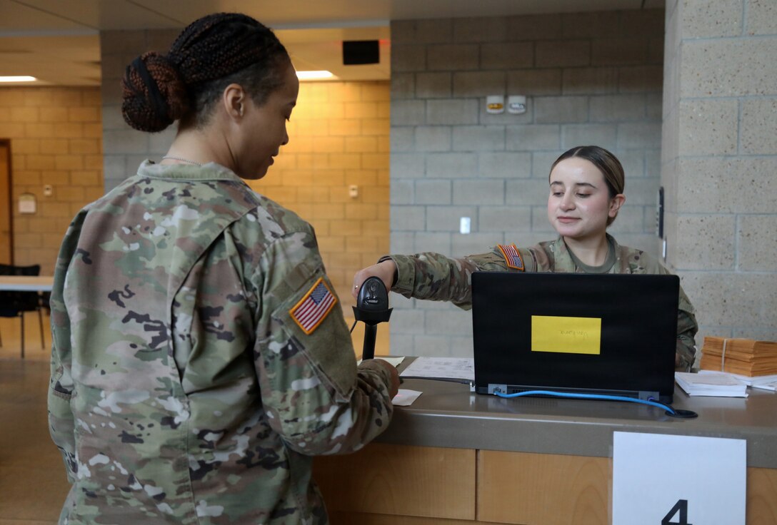 Army Reserve Soldiers strengthen accountability through Tactical Personnel System during Operation Sentinel Justice