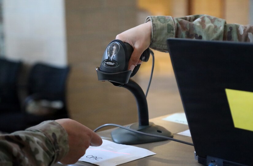 Army Reserve Soldiers strengthen accountability through Tactical Personnel System during Operation Sentinel Justice