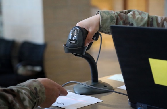 Army Reserve Soldiers strengthen accountability through Tactical Personnel System during Operation Sentinel Justice