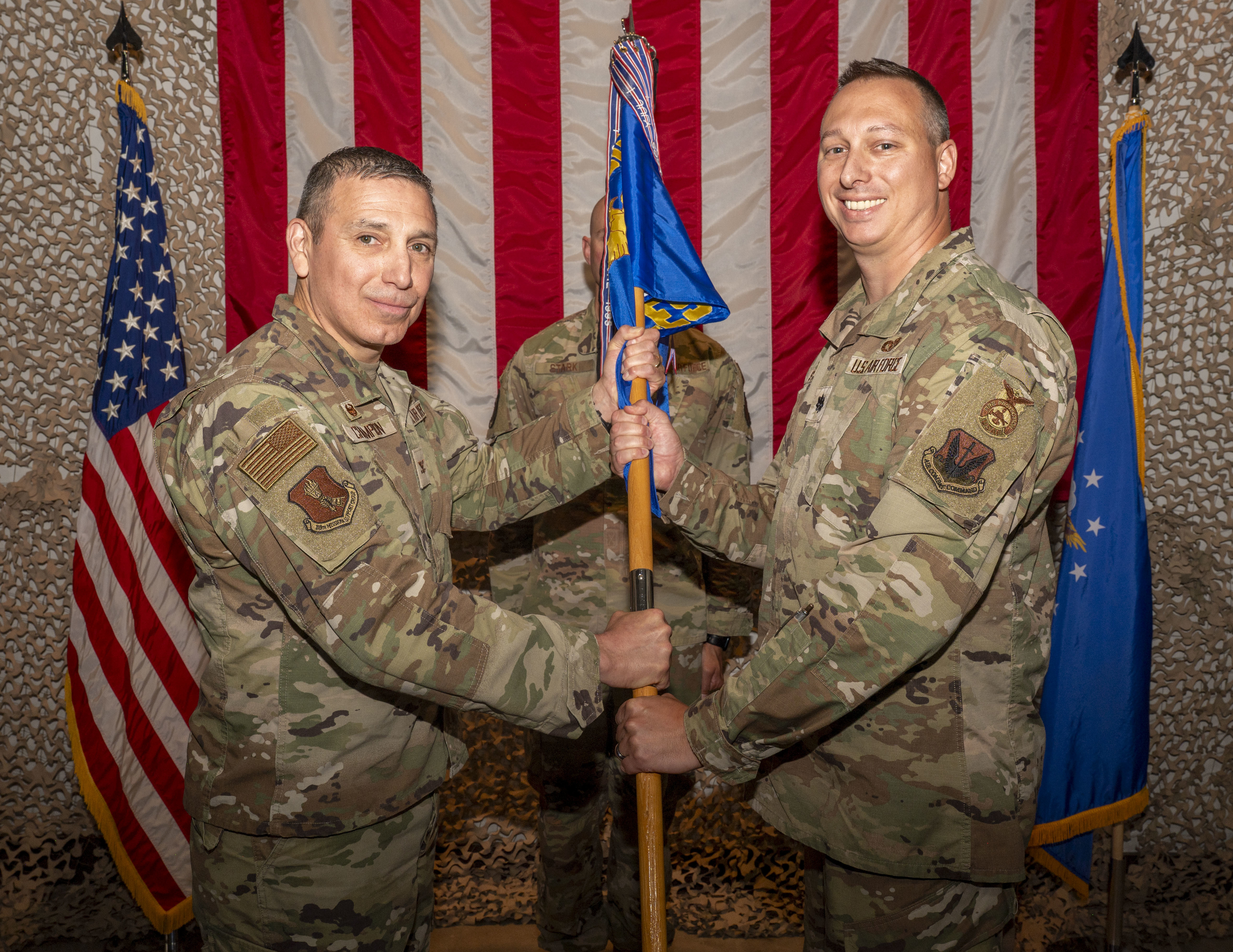 319th SFS Change of Command