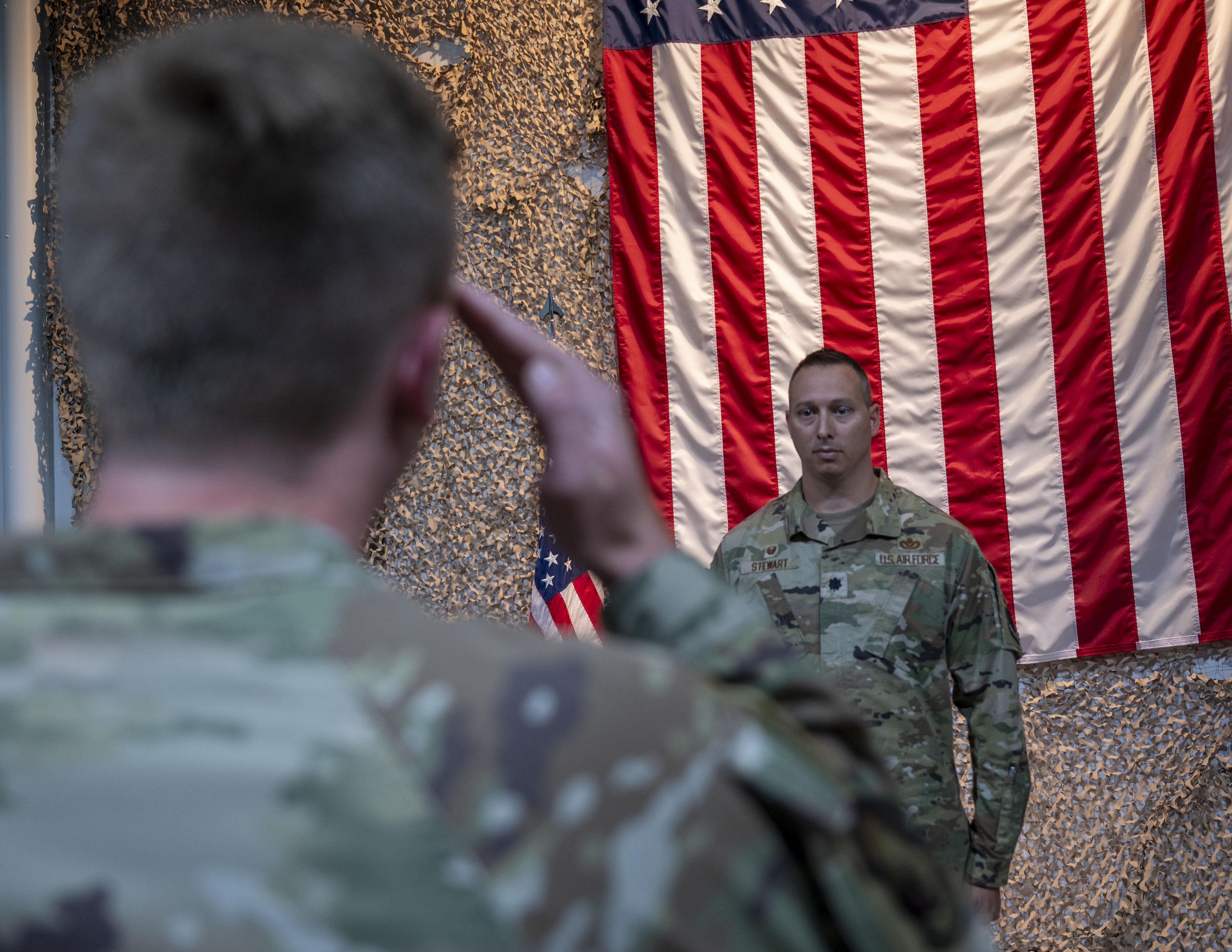 319th SFS Change of Command