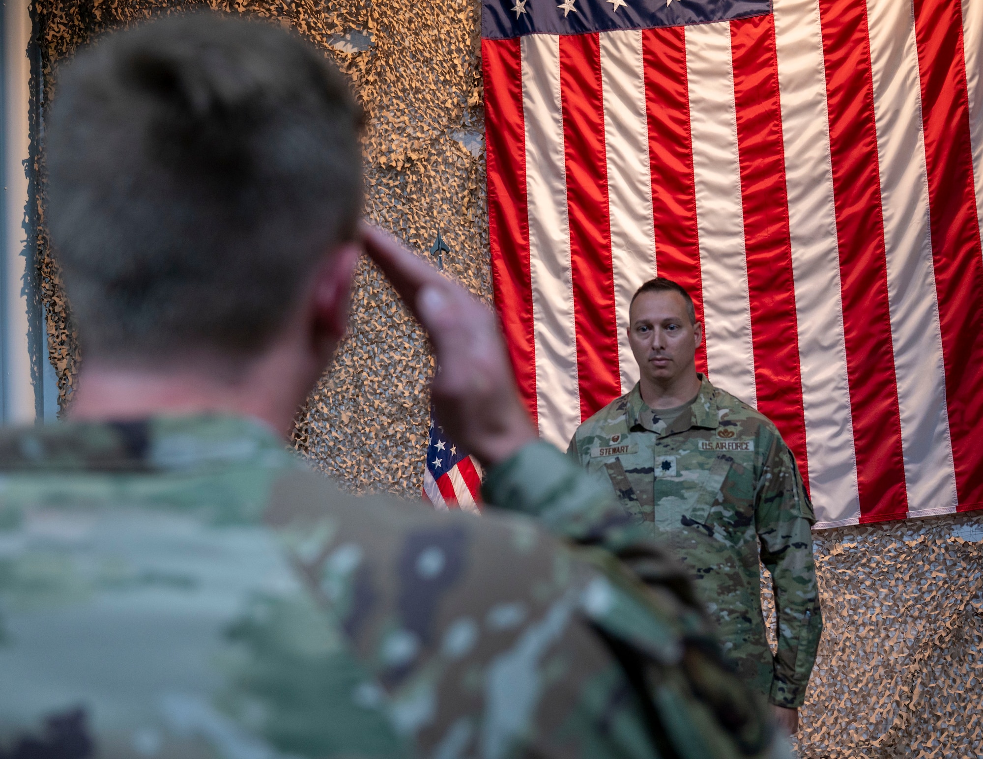 319th CES Change of Command