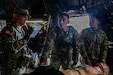 U.S. Army Reserve Soldiers, assigned to the 330th Medical Brigade, participate in simulated medical training during Operation Sentinel Justice at Camp Shelby, Mississippi, June 13, 2026. Operation Sentinel Justice is a large-scale U.S. Army Reserve training exercise that enhances Soldier and unit readiness, validates capabilities, and improves mission effectiveness through realistic, multi-echelon training in a dynamic operational environment. (U.S. Army Reserve photo by Pfc. Anyla Hall)