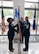 Chief Master Sgt. Harvey M. McReynolds Jr., incoming command chief of the 59th Medical Wing, receives the guidon during a Change of Responsibility Ceremony at the Wilford Hall Ambulatory Surgical Center, Joint Base San Antonio-Lackland, Texas, June 12, 2026.