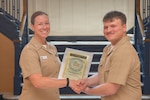 PORTSMOUTH, Va. (June 12, 2026) Corpsmen graduate from the Hospital Corpsman Residency Program (HMRP) at Naval Medical Center Portsmouth, June 12, 2026. NMRTC Portsmouth is the premier readiness and training platform that provides superior medical training for military medical service members at NMCP, the U.S. military’s oldest, continuously operating military hospital since 1830. (U.S. Navy photo by Mass Communication Specialist 1st Class Michael Botts)