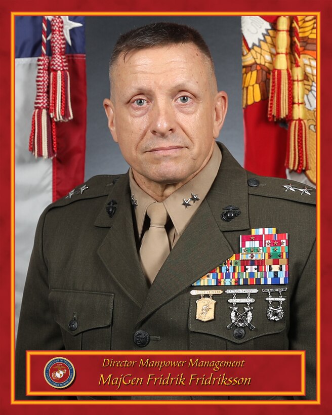 Official photo for Maj. Gen. Fridriksson to be uploaded for bio photo.