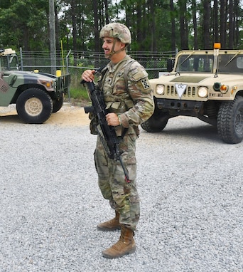 Soldier realizing ambitions in the U.S. Army Reserve