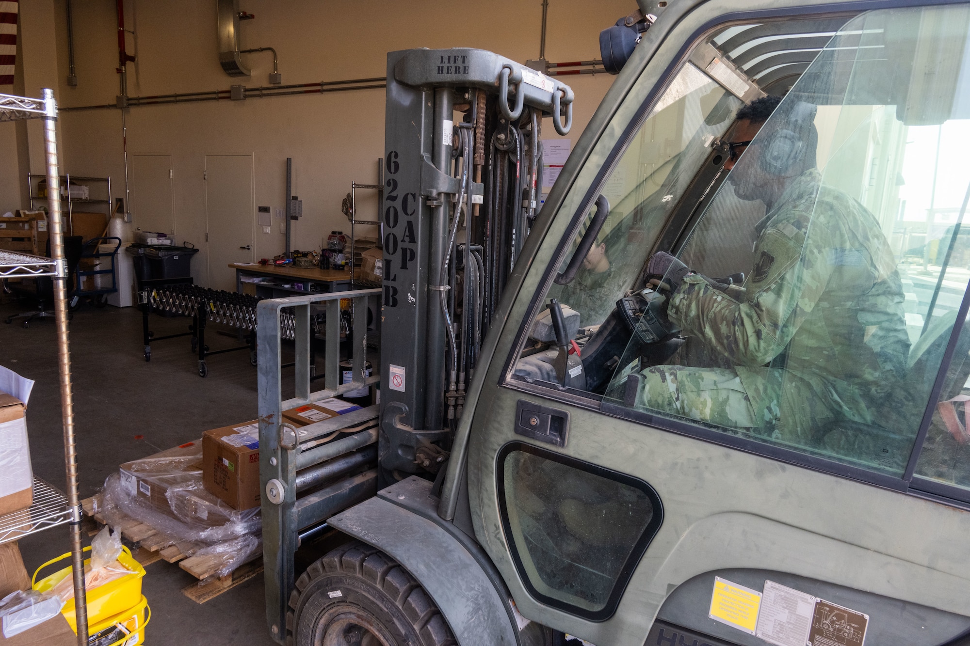 Forklift operations