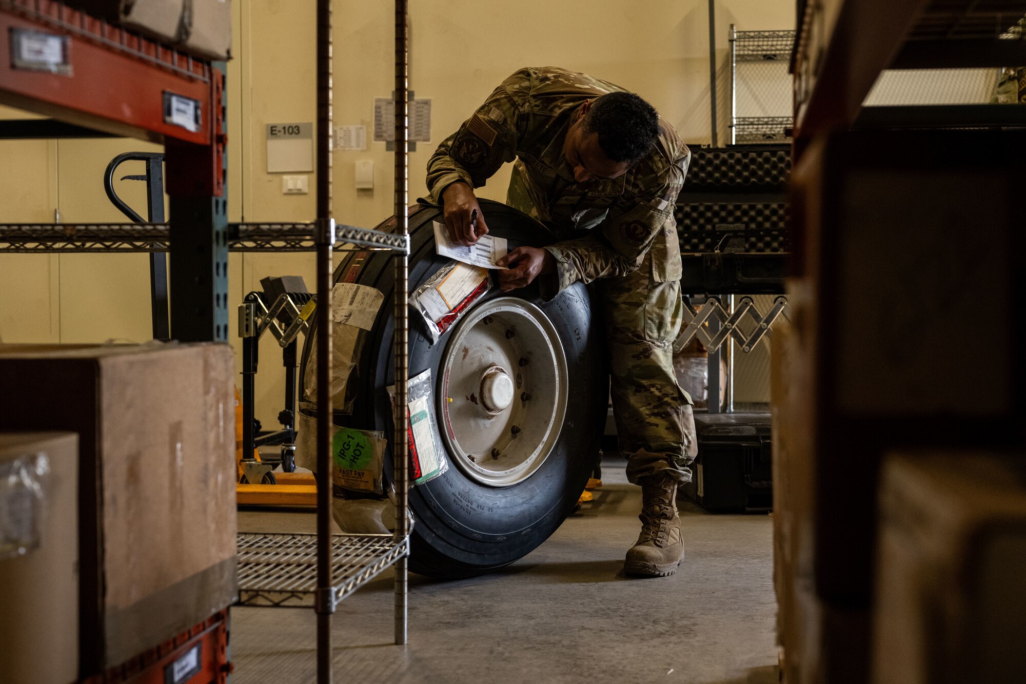 Wheel inspection