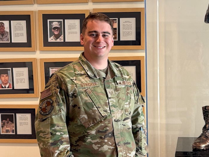 Image of Airman posing for a portrait.