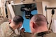 U.S. Air Force 2nd Lt. Antonio Ayala, 91st Missile Maintenance Squadron  (91 MMXS) missile handling team officer in charge (left), and U.S. Air Force Master Sgt. James Porter, 91 MMXS missile maintenance team non-commissioned officer in charge (right), provide final checks during Simulated Electronic Launch Minuteman (SELM) testing at Minot Air Force Base, North Dakota, June 3, 2026.