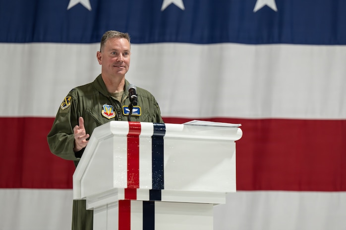 Man giving remarks