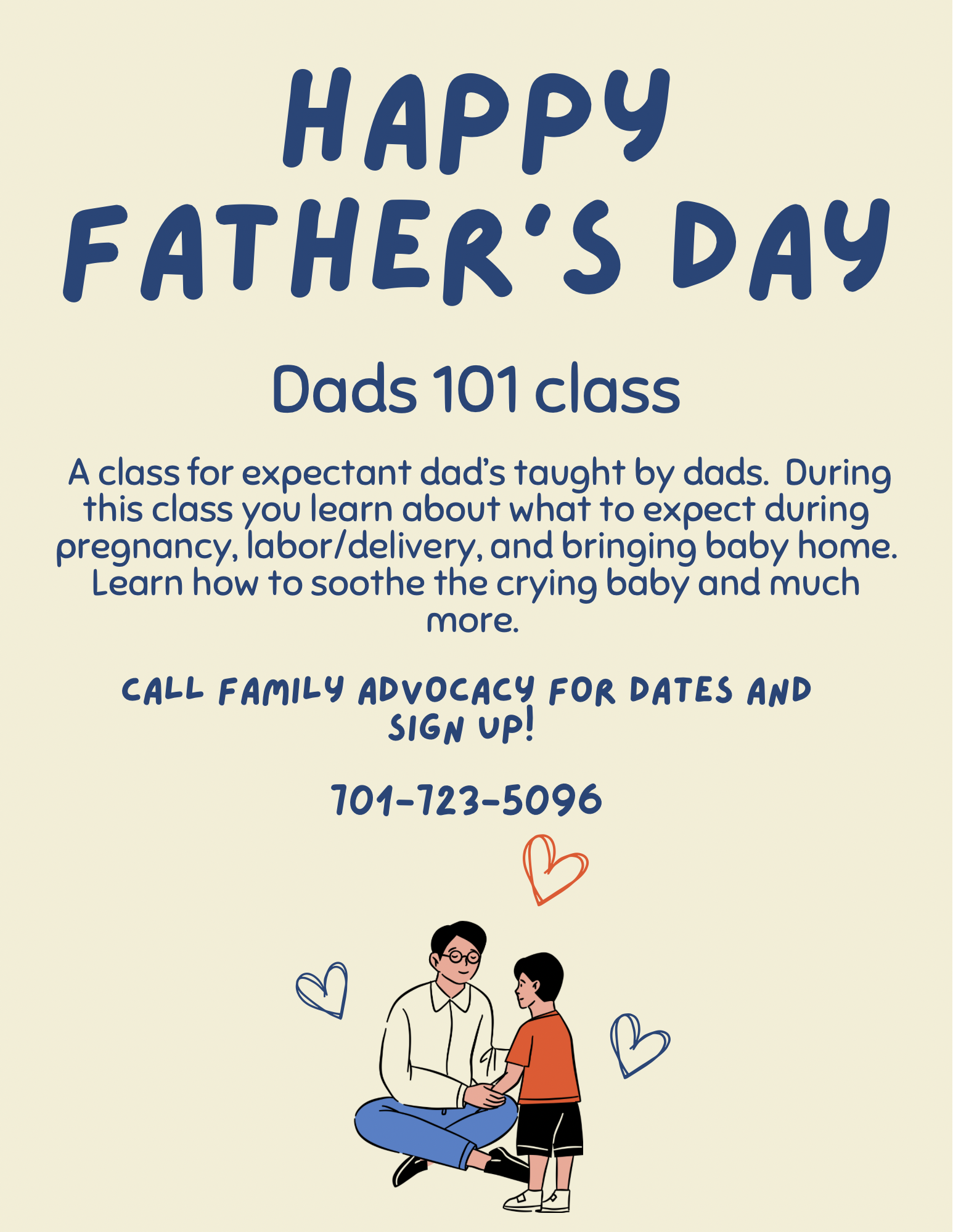 Dads 101 class