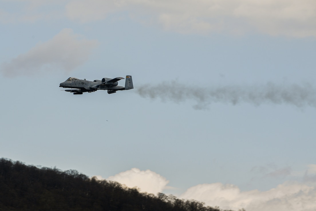 Airmen conduct training at Bollen Air-to-Ground Range located at Fort Indiantown Gap, Annville, Pennsylvania, April 15, 2025. Bollen Range is operated by the 193rd Special Operations Wing and supports training activities for a variety of aircraft from U.S. Air Force units as well as additional military helicopter, heavy transport and special mission aircraft conducting training in the northeastern United States. (U.S. Air National Guard video by Airman Austin Stern and Airman Kyan Stockman)
