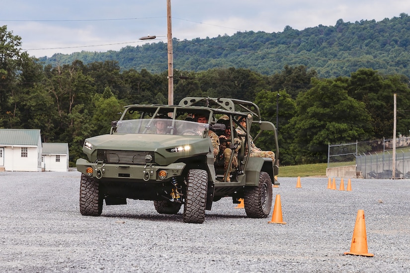 U.S Soldiers with Alpha Company, 1st Battalion, 112th Infantry Regiment, 56th Mobile Brigade Combat Team were introduced to the Infantry Squad Vehicle June 17, 2026, at Fort Indiantown Gap, Pennsylvania. The Soldiers learned how to properly PMCS and drive the new vehicle and completed a short driver's course designed to introduce them to the vehicle's mobile capabilities. (U.S. Army National Guard photo by Staff Sgt. Jonathan Campbell)