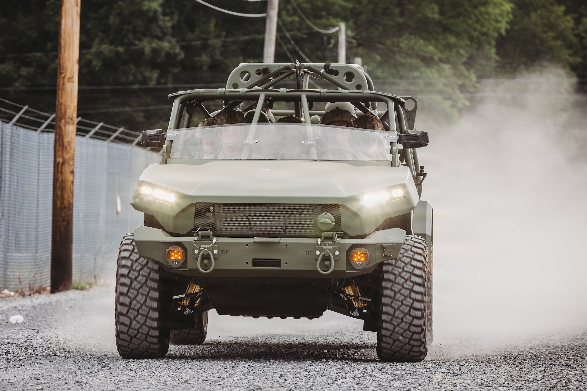 U.S Soldiers with Alpha Company, 1st Battalion, 112th Infantry Regiment, 56th Mobile Brigade Combat Team were introduced to the Infantry Squad Vehicle June 17, 2026, at Fort Indiantown Gap, Pennsylvania. The Soldiers learned how to properly PMCS and drive the new vehicle and completed a short driver's course designed to introduce them to the vehicle's mobile capabilities. (U.S. Army National Guard photo by Staff Sgt. Jonathan Campbell)