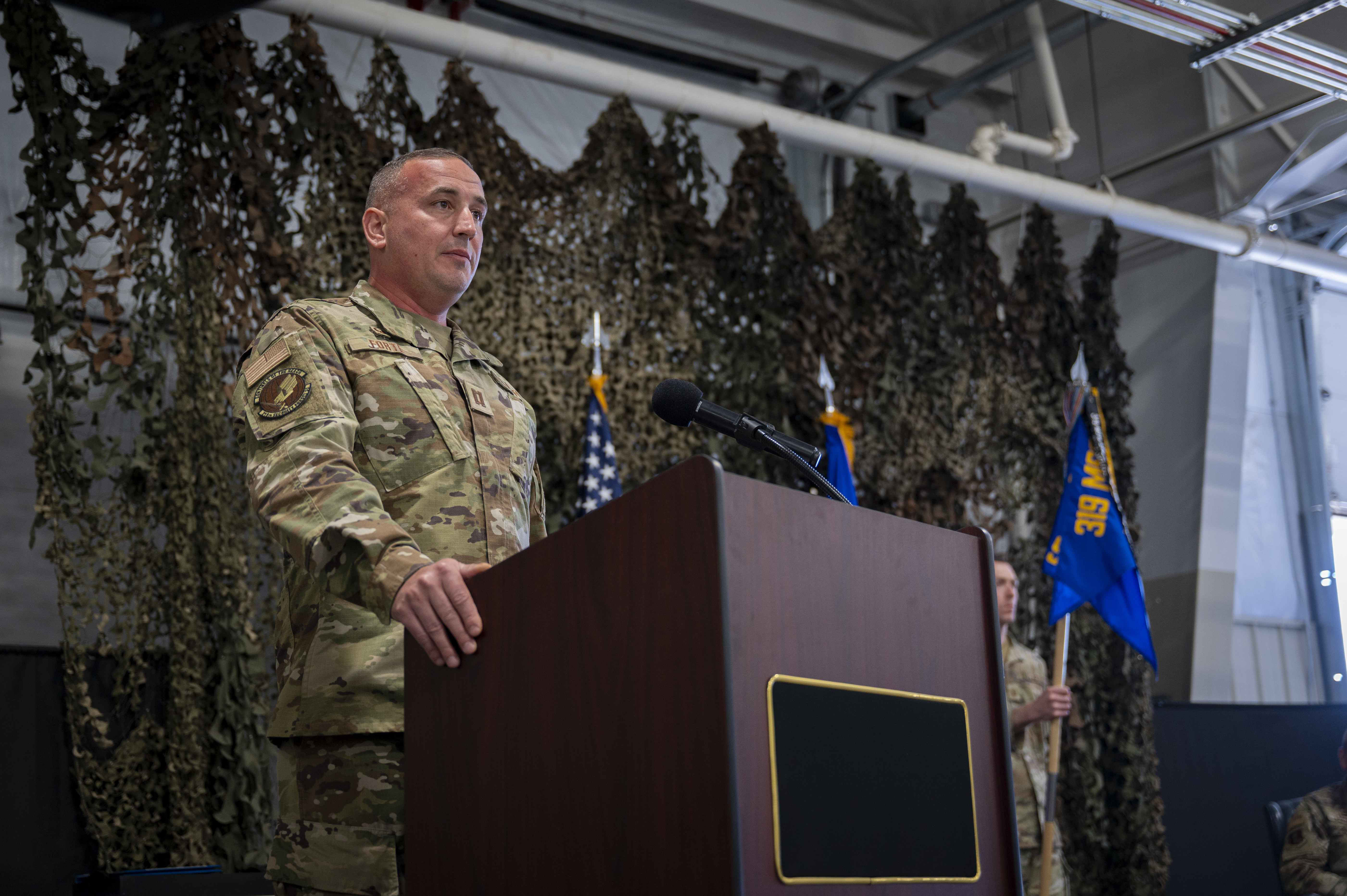 319th SFS Change of Command