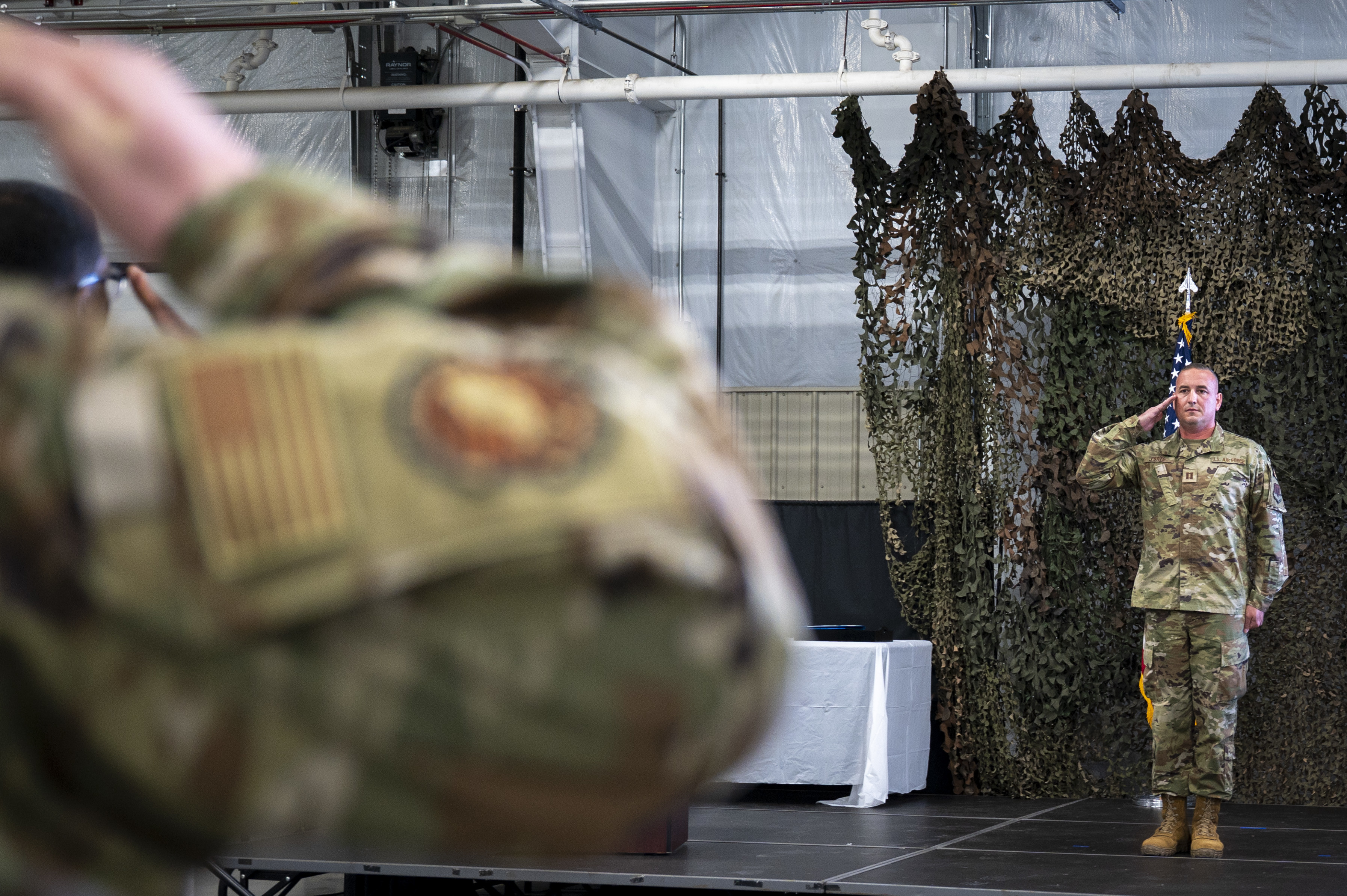 グランドディスタンス　Reolutition soldiers 319th SFS Change of Command