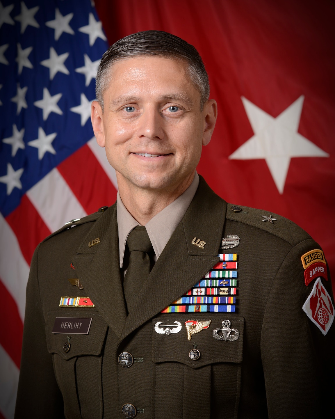 Command photo of Brigadier General Daniel Herlihy