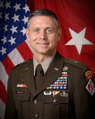 Command photo of Brigadier General Daniel Herlihy