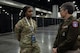 Brig Gen Sara Dudley, USARD commanding general speaking with U.S. Army Soldier at SkillsUSA