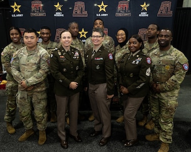Group photo of SkillsUSA Army staff