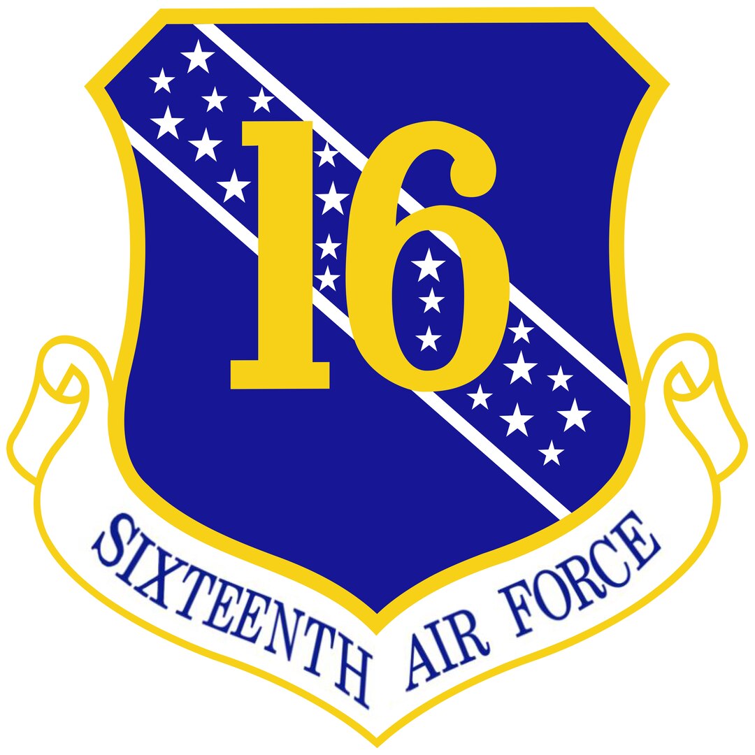 Shield for Sixteenth Air Force