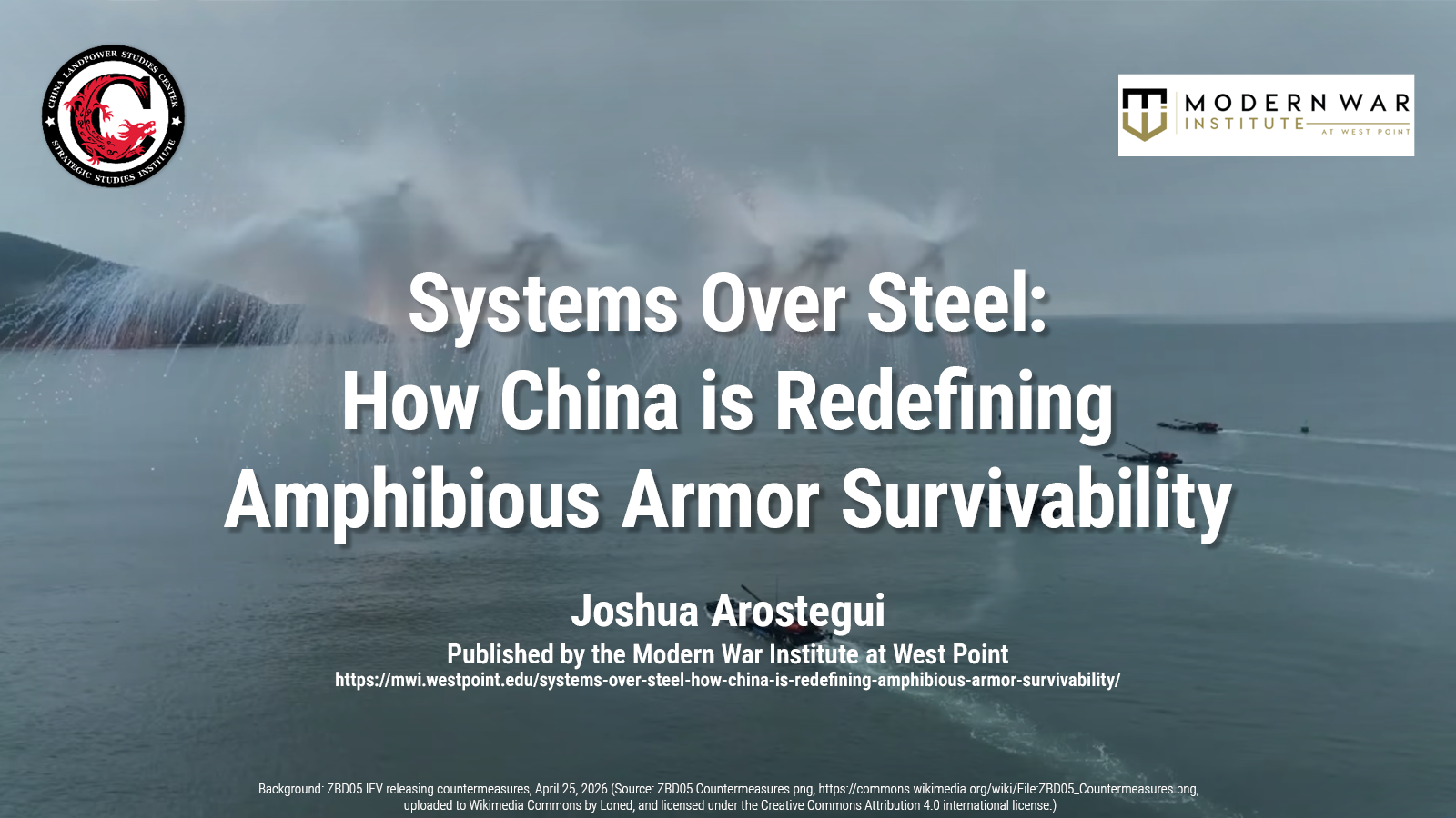 Systems Over Steel: How China is Redefining Amphibious Armor Survivability | Joshua Arostegui