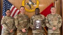 USAAPE Award Winner - Category IIC: Individual Staff Member – CW3 Damien Drake