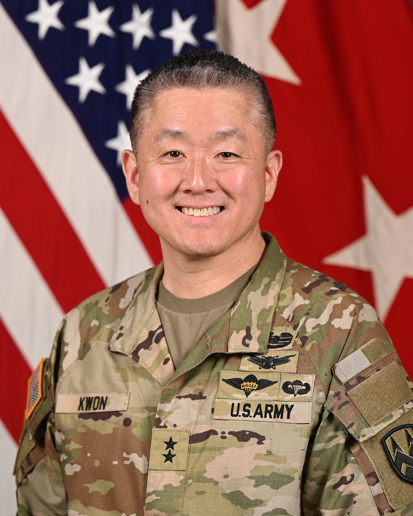 U.S. Army Maj. Gen. Jake Kwon, 377th TSC Commanding General
