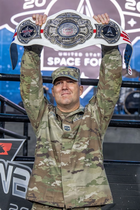 The U.S. Space Force and Professional Bull Riders Space Cowboys America 250 event at Falcon Stadium
