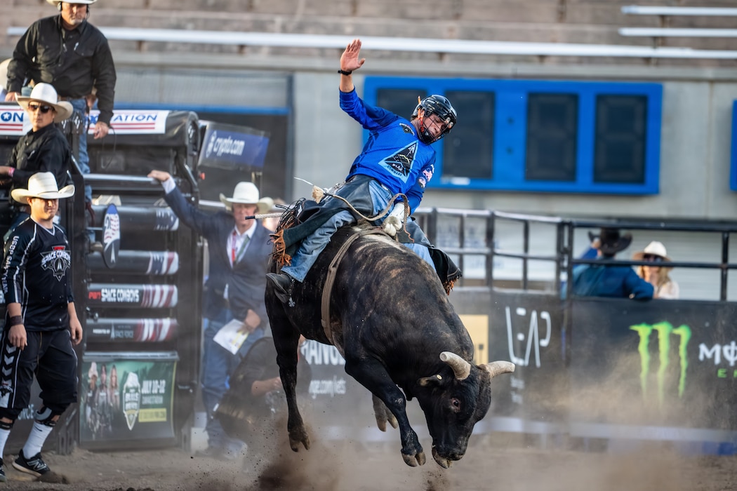 The U.S. Space Force and Professional Bull Riders Space Cowboys America 250 event at Falcon Stadium