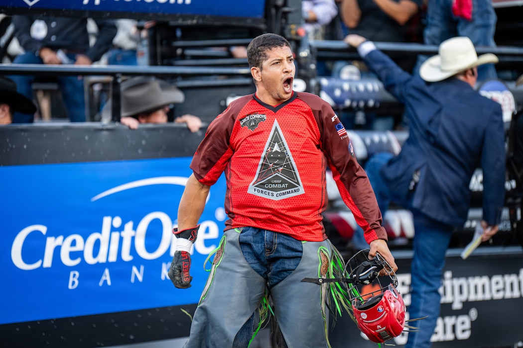 The U.S. Space Force and Professional Bull Riders Space Cowboys America 250 event at Falcon Stadium