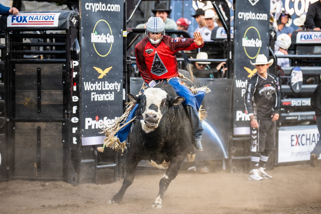 The U.S. Space Force and Professional Bull Riders Space Cowboys America 250 event at Falcon Stadium