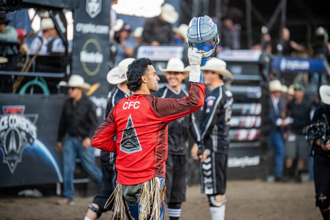 The U.S. Space Force and Professional Bull Riders Space Cowboys America 250 event at Falcon Stadium