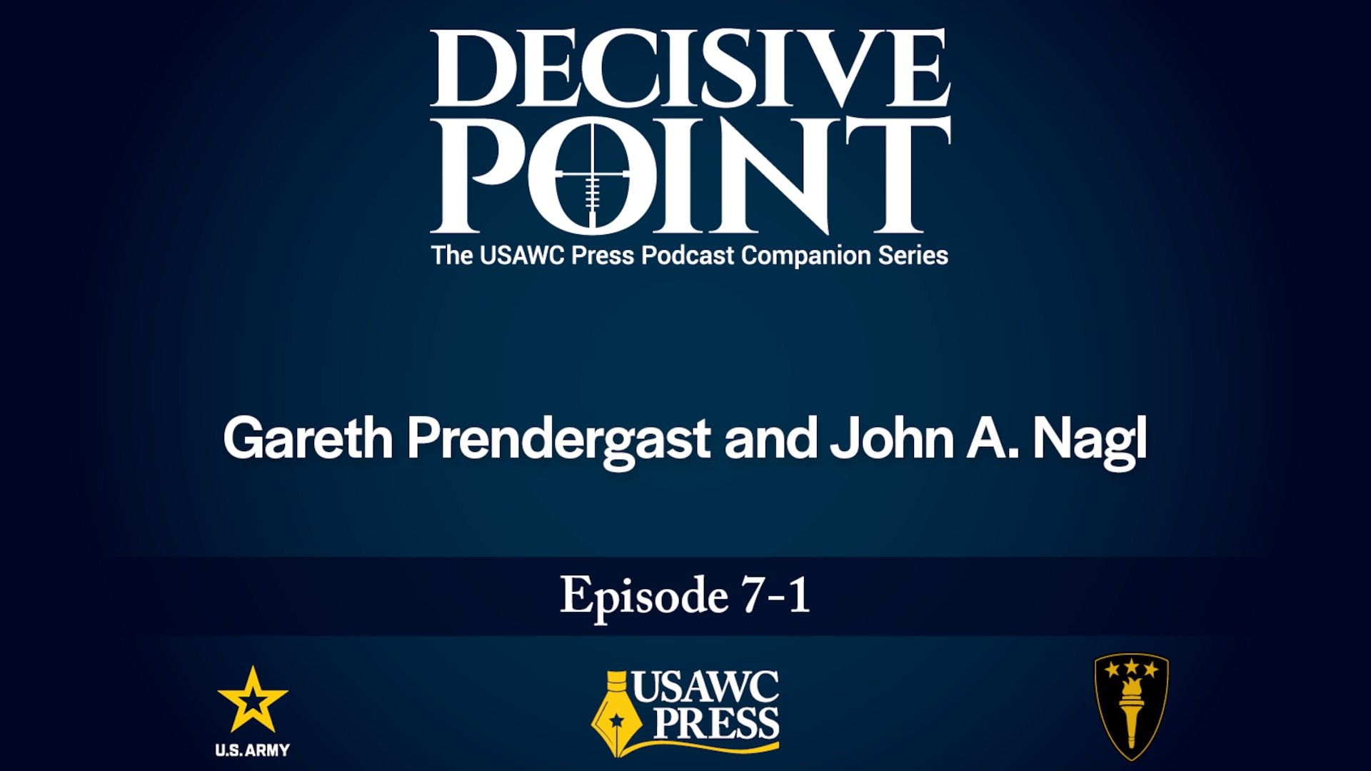 Decisive Point podcast: Turning Tactical Victories into Strategic Success: Counterinsurgency in the Irish Civil War, 1922–23, by John A. Nagl and Gareth Prendergast