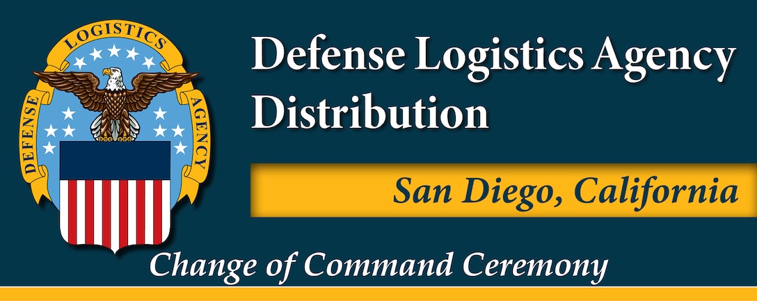 The official program for the Defense Logistics Agency Distribution San Diego, California, change of command ceremony.