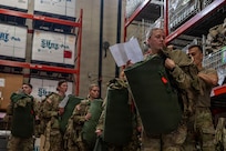 Basic Officer Leadership Course students