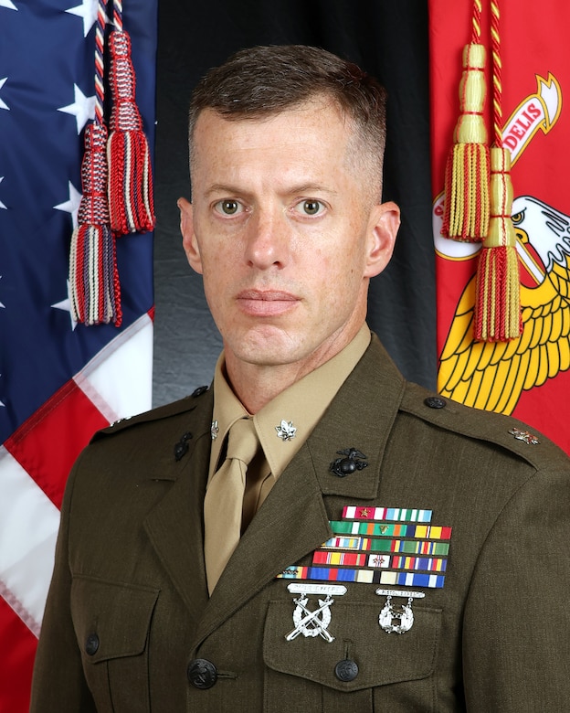 LtCol Thompson Command Board Photo