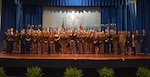 Graduates, family members, and leadership gather during the Womack Army Medical Center Graduate Medical and Graduate Dental Education commencement ceremony at Fort Bragg, N.C., June 5, 2026. The annual event honored a new class of Army physicians, dentists, nurses, and social workers who completed training in nationally accredited programs, preparing them to support military medicine missions worldwide.