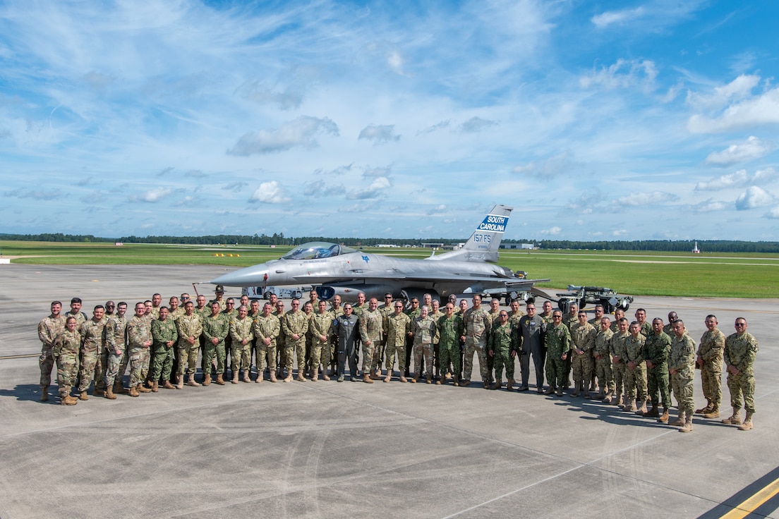 Colombia visits McEntire