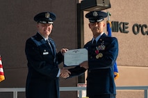 Col. Eric Phillips poses with Col. Jason Glynn.