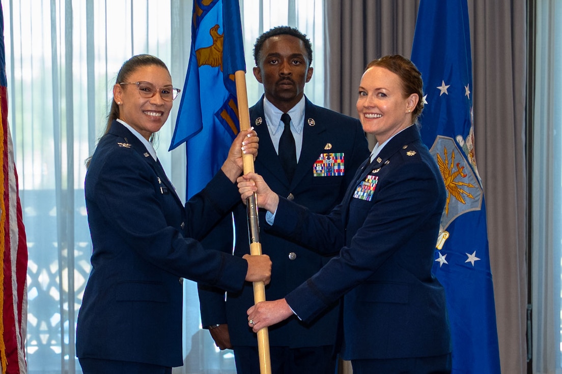 11th Wing Logistics Readiness Squadron change of command ceremony.