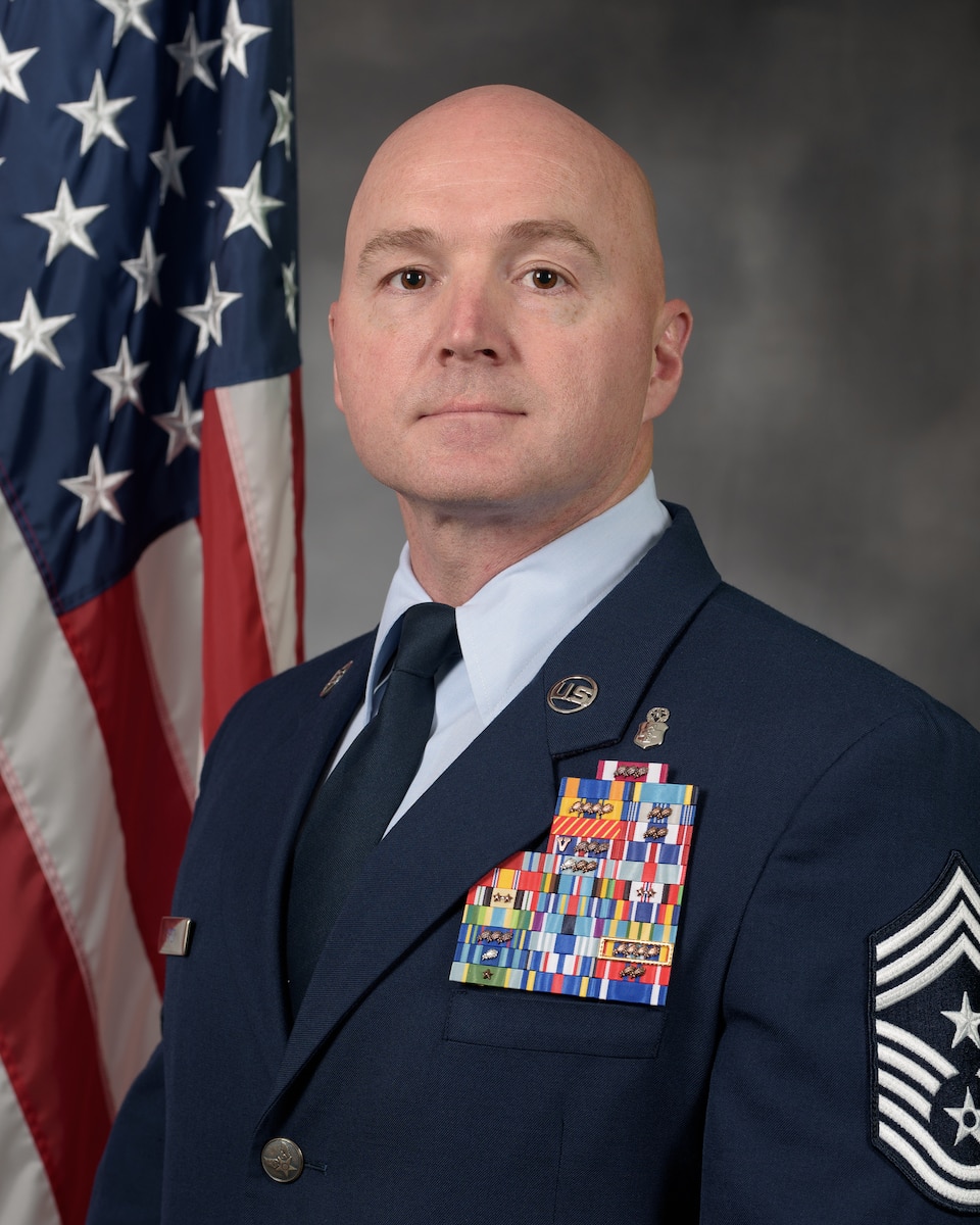U.S. Air Force Chief Master Sgt. Scott Piper
