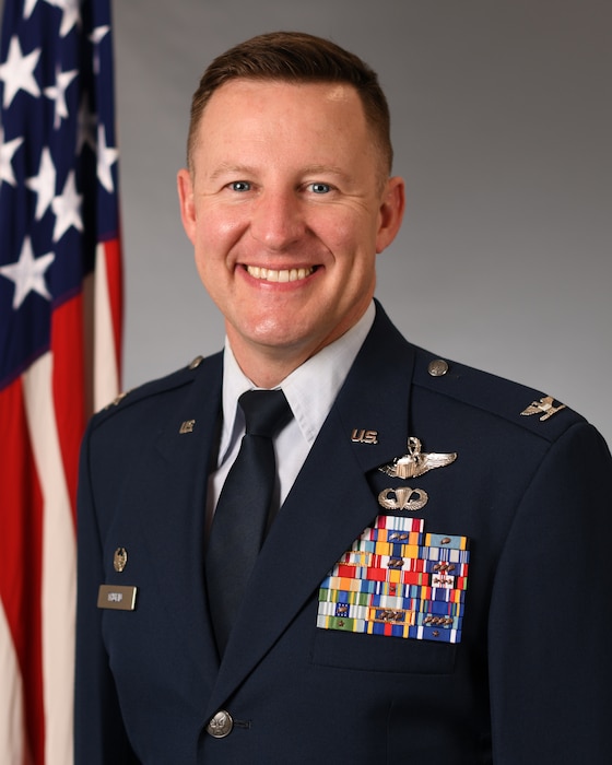 U.S. Air Force Col. Ryan C. Thulin, 325th Fighter Wing commander.