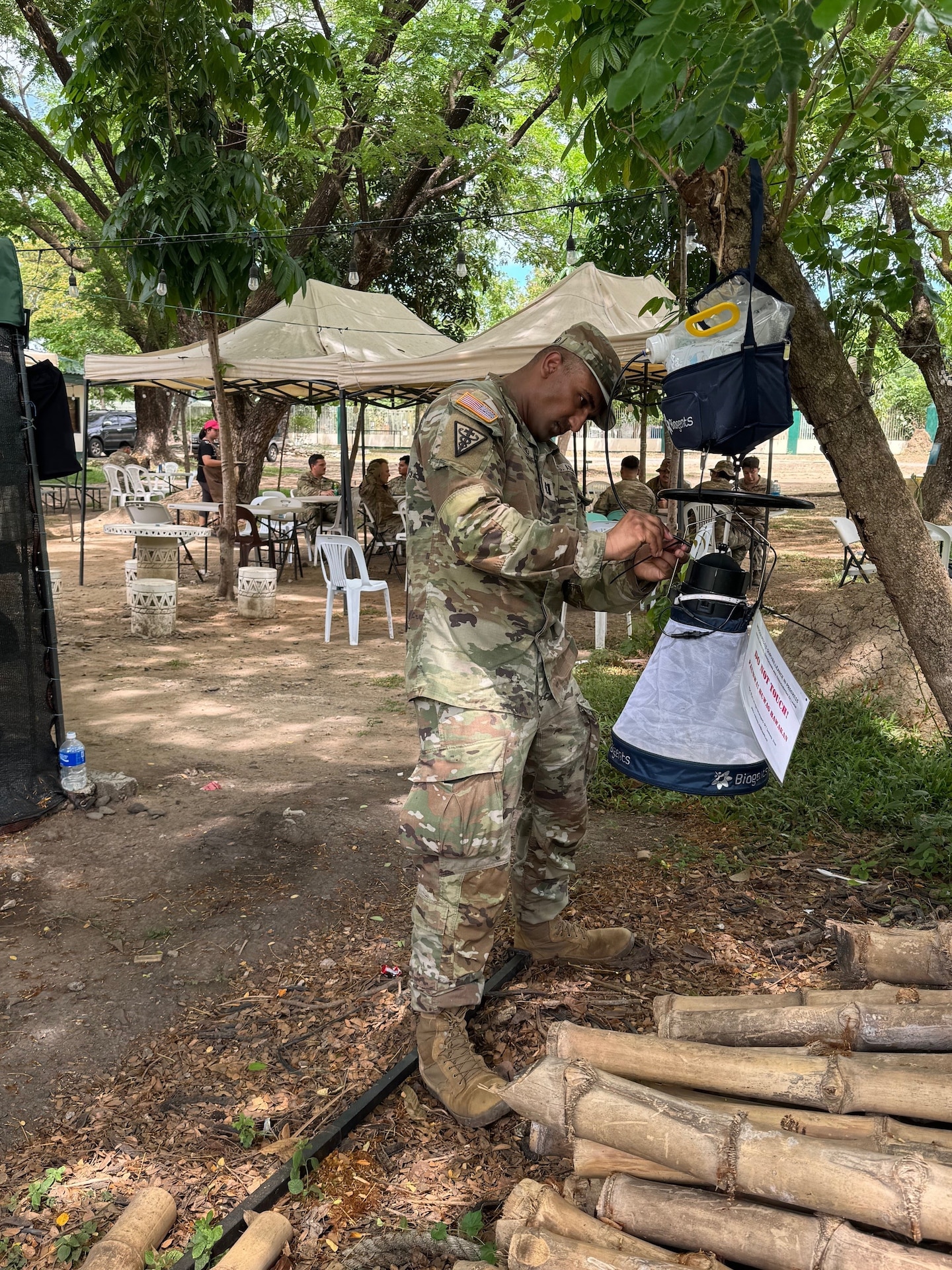 Soldier food prep