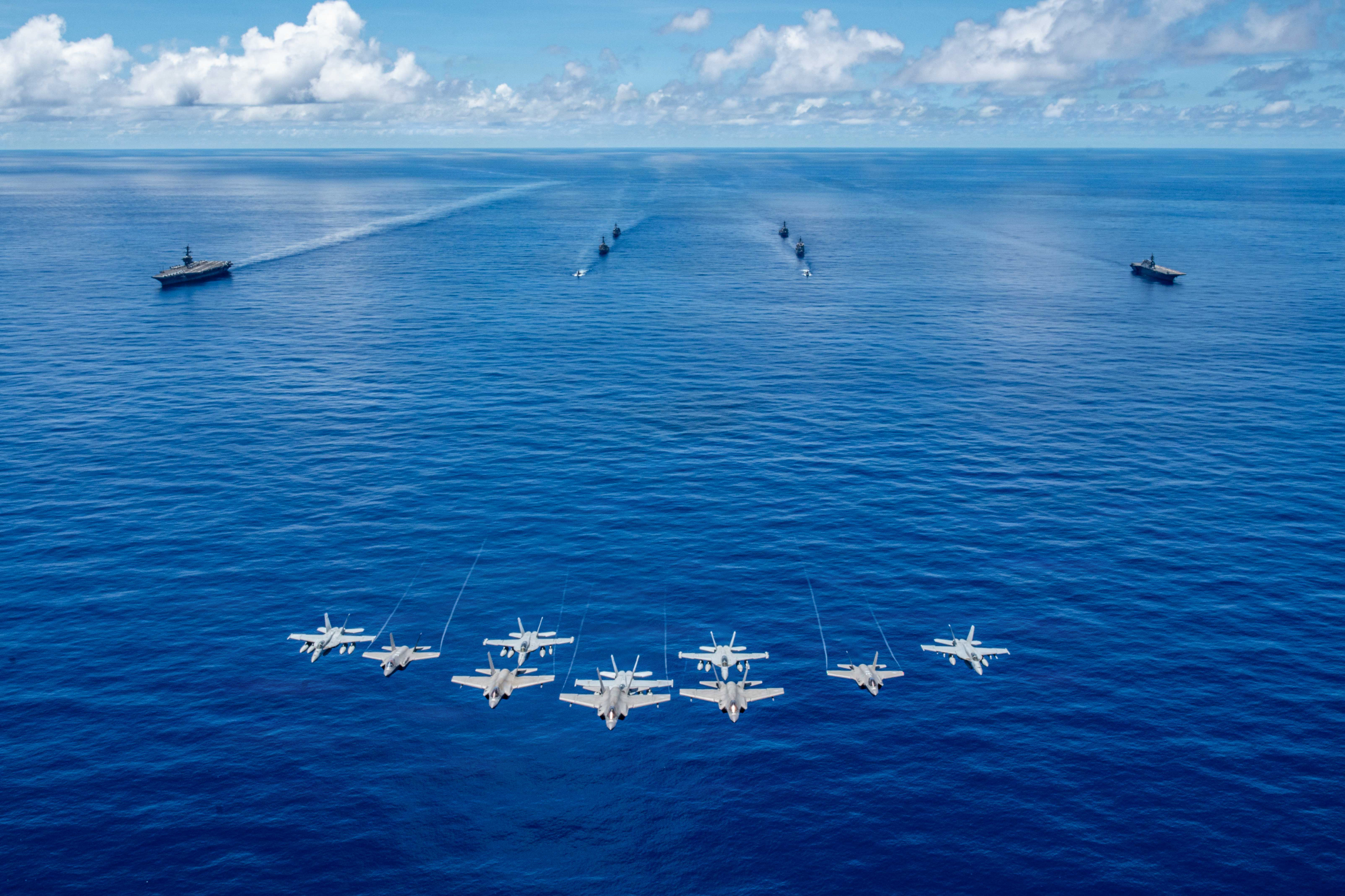 George Washington Strike Group Participates in Valiant Shield 2026