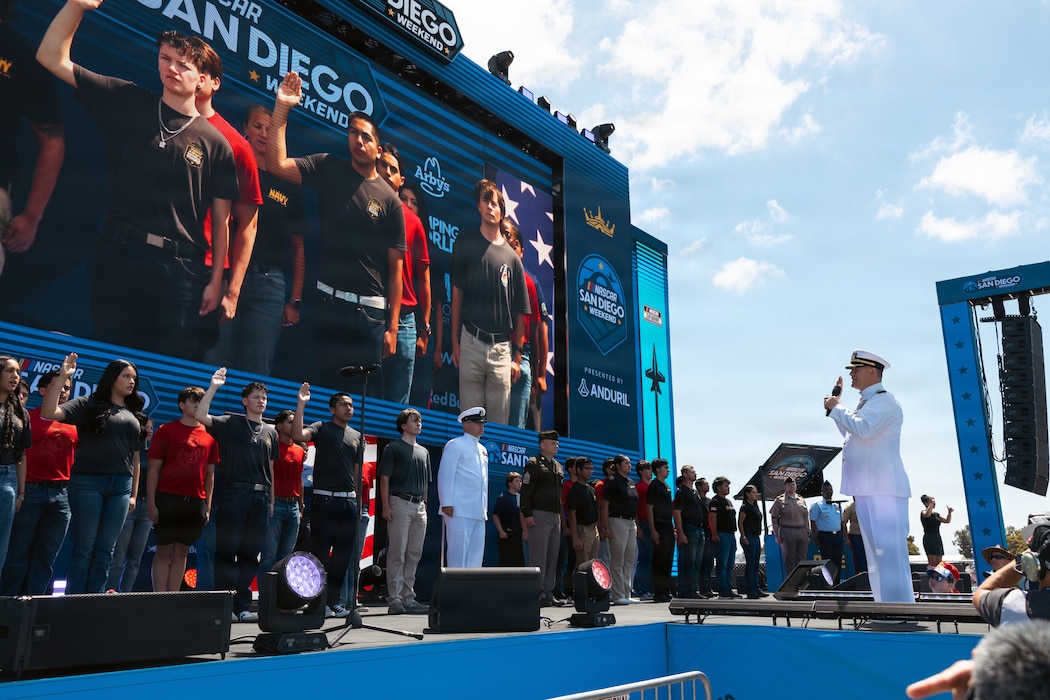 NASCAR Hosts Race on Naval Base Coronado