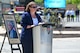 Photo of Depot Chief of Staff Kristyn Smith at podium