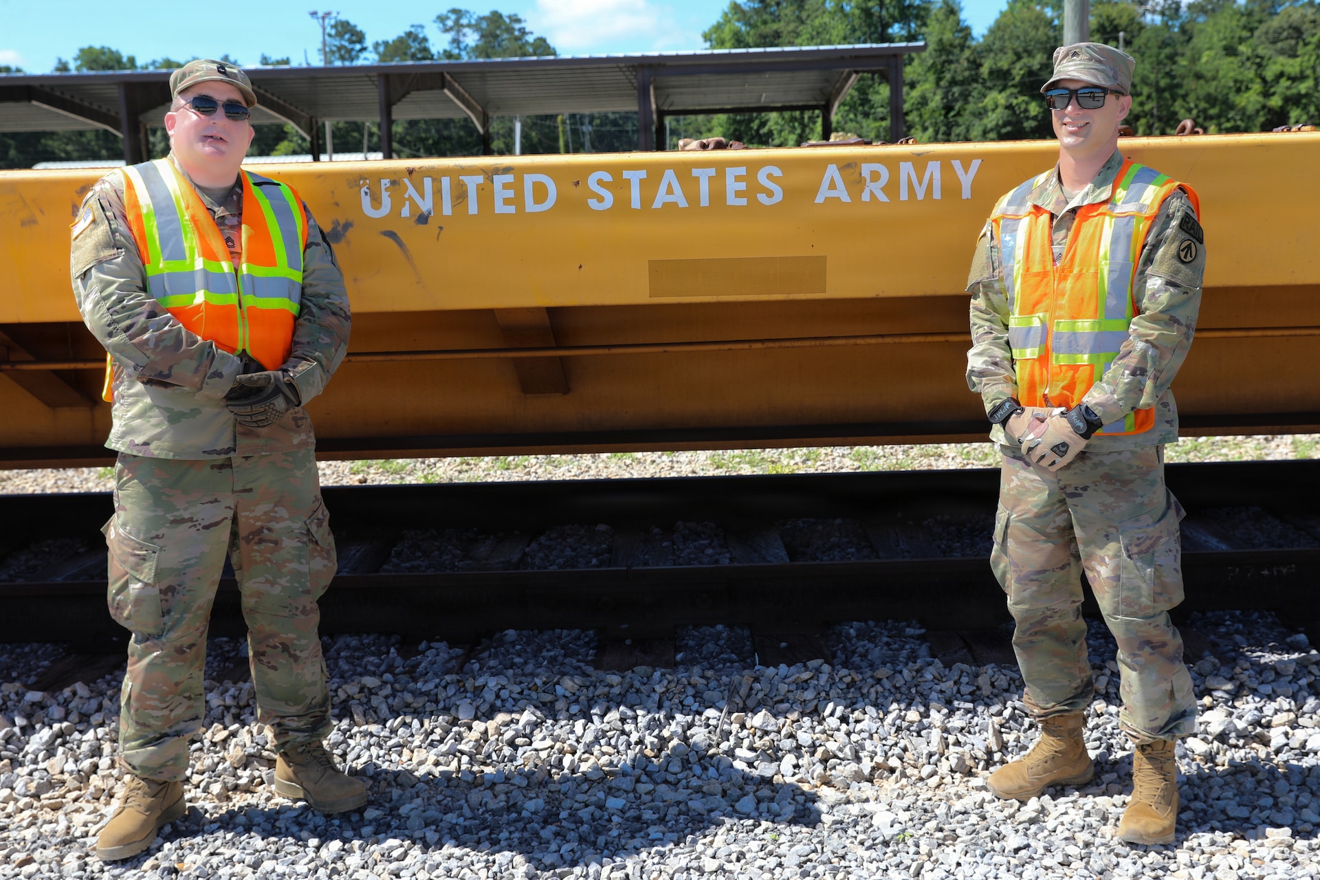 Army Reserve railway Soldiers keep logistics on track during Operation Sentinel Justice
